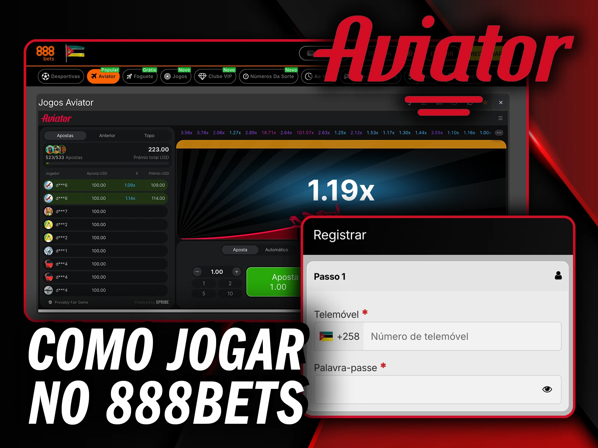 Aprenda como jogar Aviator no 888Bets e domine as regras em minutos.
