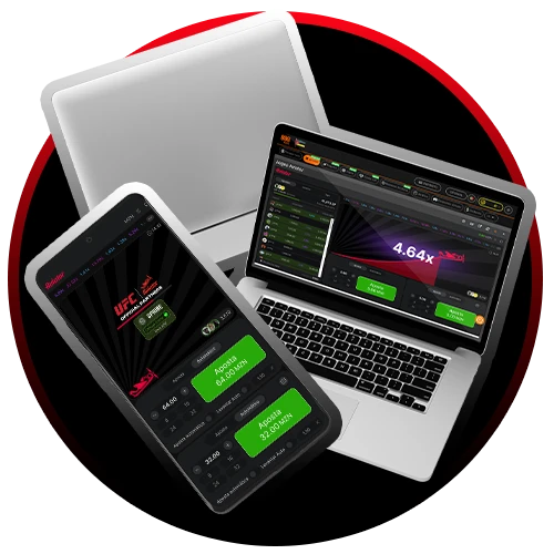 Jogue em qualquer lugar compatível com dispositivos móveis e desktop, e aproveite as vantagens de jogar Aviator na 888Bets.