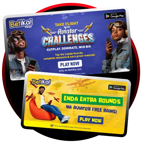 Resgate bônus exclusivos no Aviator e aproveite as vantagens do Betika Aviator.