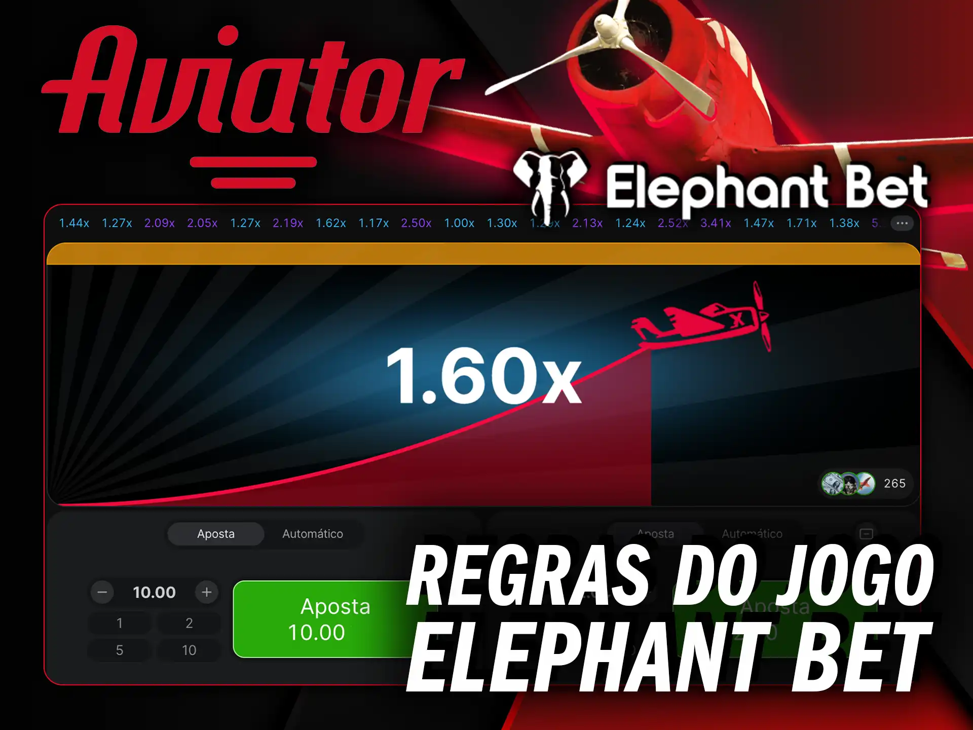 Conheça as regras do jogo Elephant Bet Aviator e aumente suas chances de vitória.