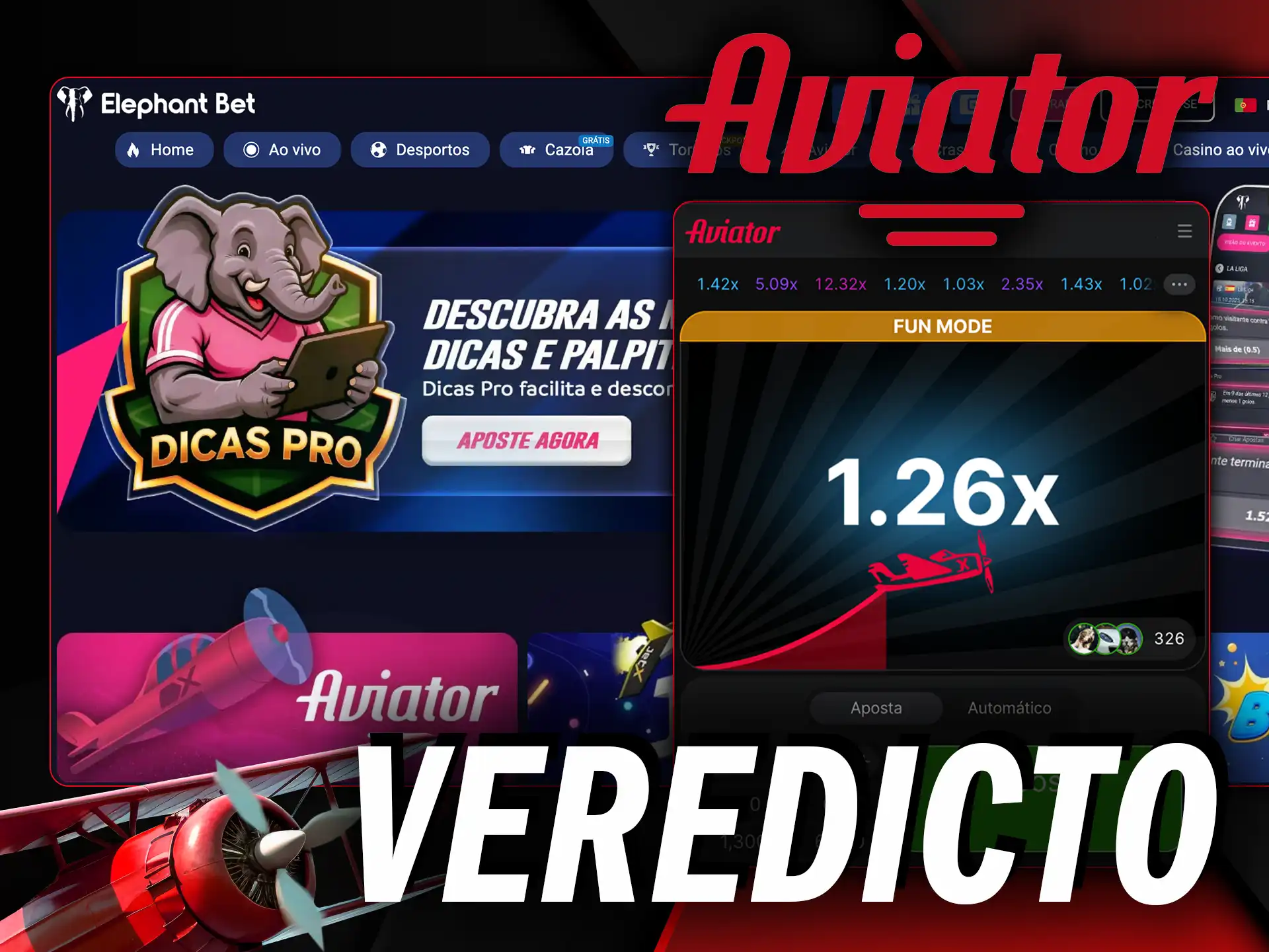Leia o veredicto final e descubra por que o Aviator é o jogo ideal na Elephant Bet.