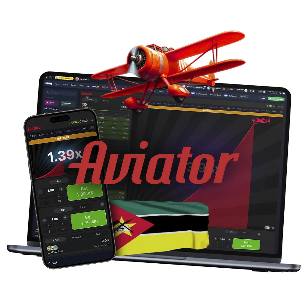 Encontre o melhor jogo de aposta Aviator para jogadores de Moçambique e comece a ganhar muito.